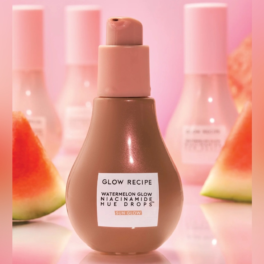 Glow Recipe Watermelon Glow Niacinamide Hue Drops ☀️ Sun Glow tried once, no box